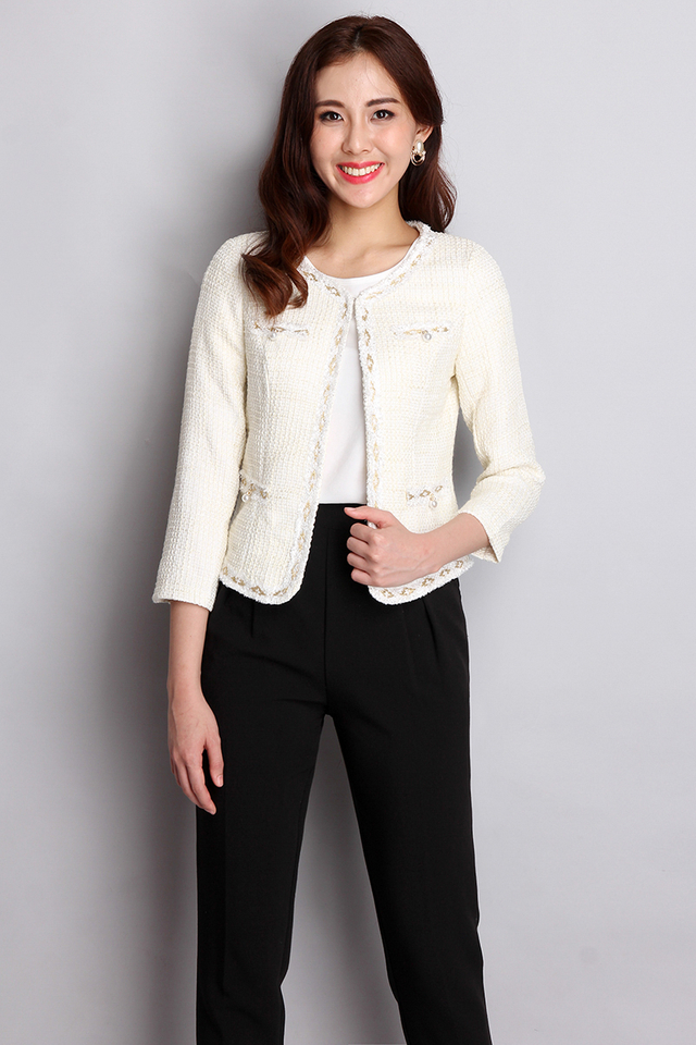 Coco Jacket In Soft Cream