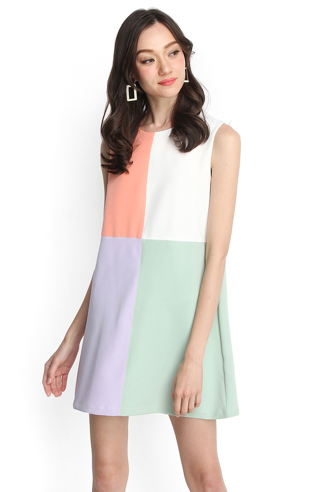 Paddlepop Dress in Multicolour