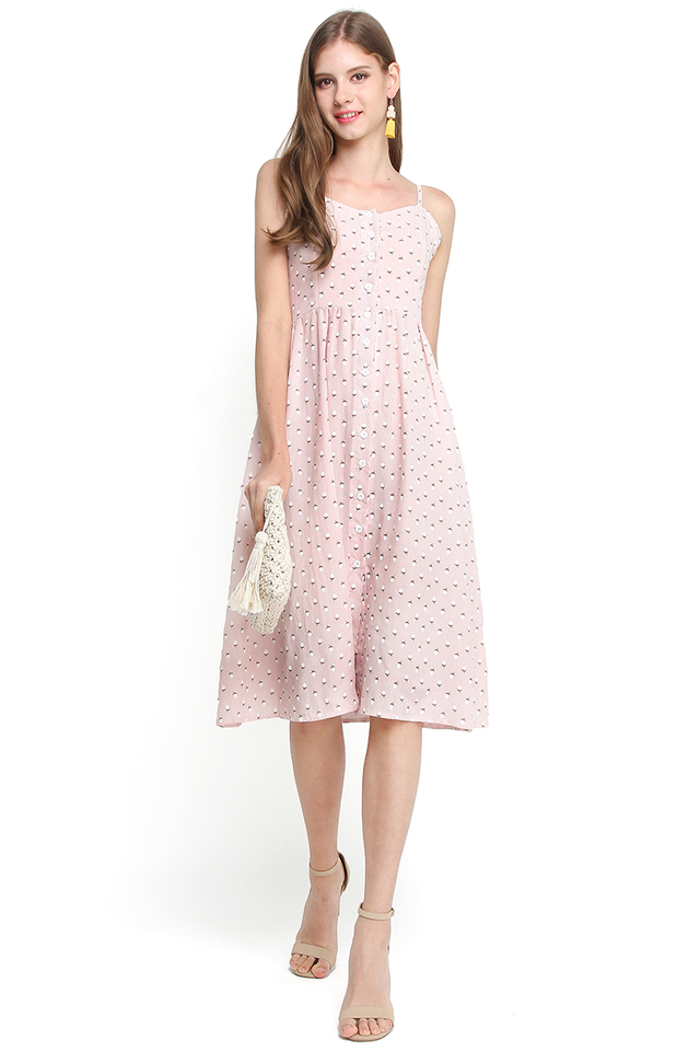 Dorothy's Funfair Dress In Pink Prints
