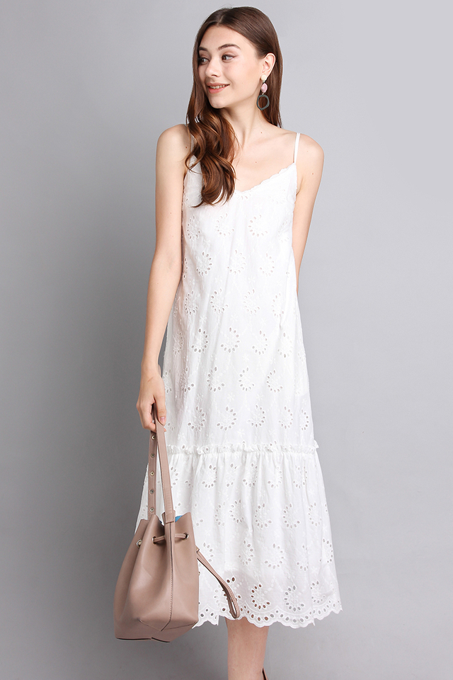 Enchanted Beauty Dress In Classic White