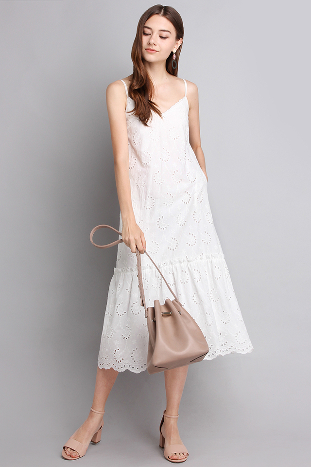 Enchanted Beauty Dress In Classic White