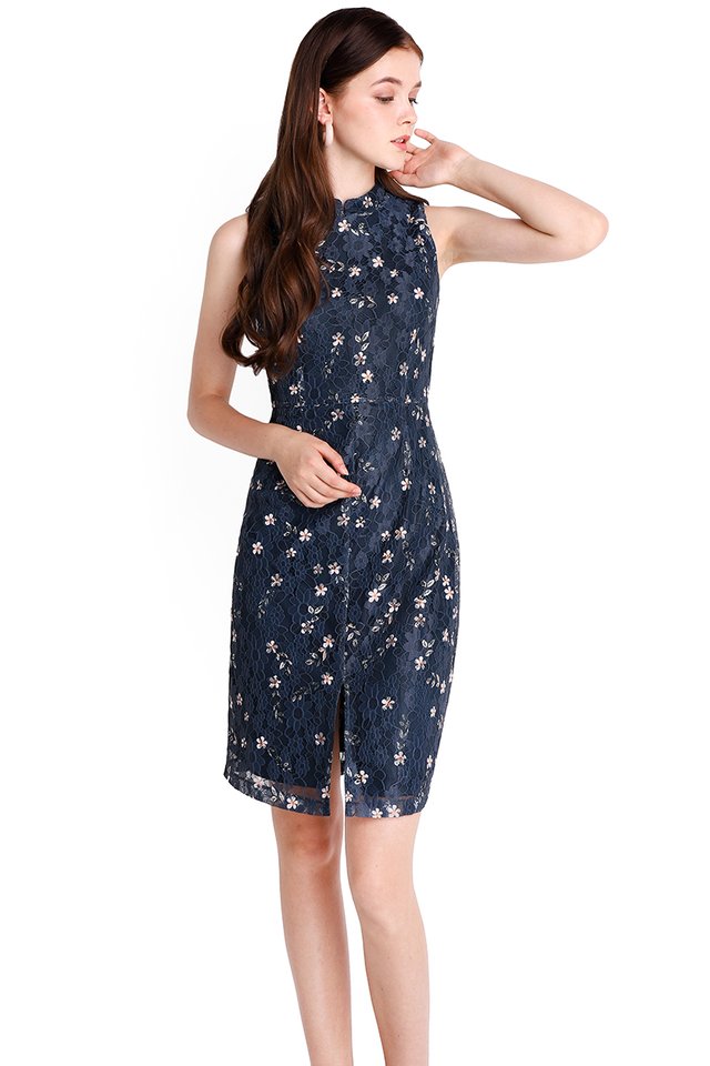 Most Favoured Of All Dress In Navy Blue
