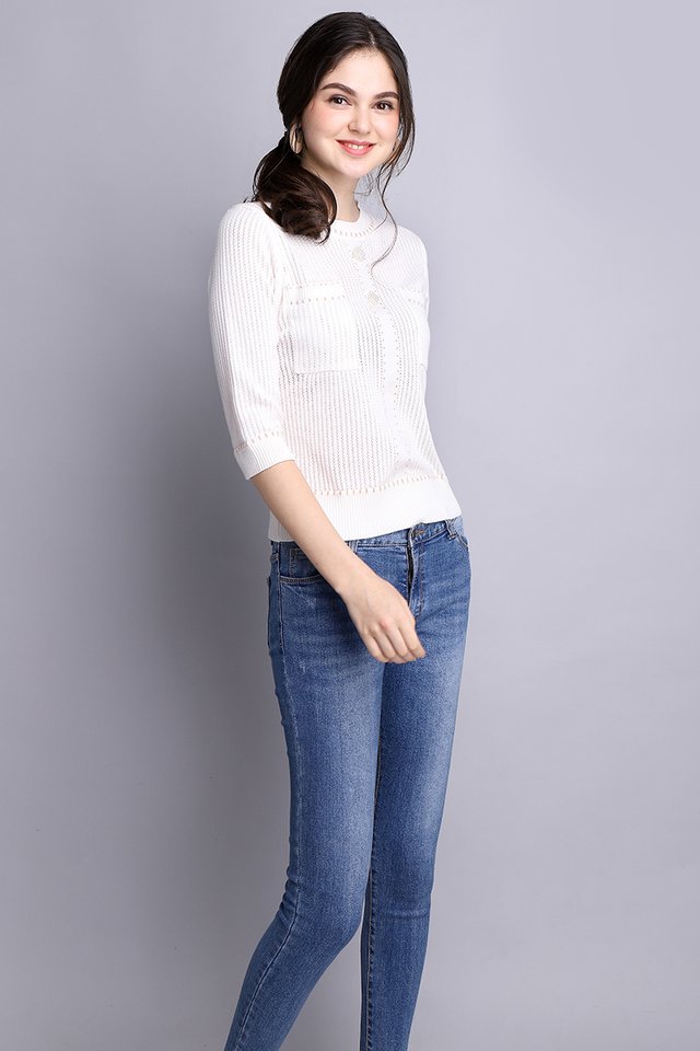 Style Icon Top In Classic White