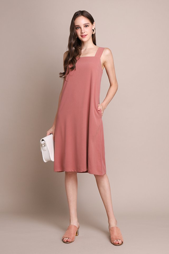 Teatime For Two Dress In Tea Rose