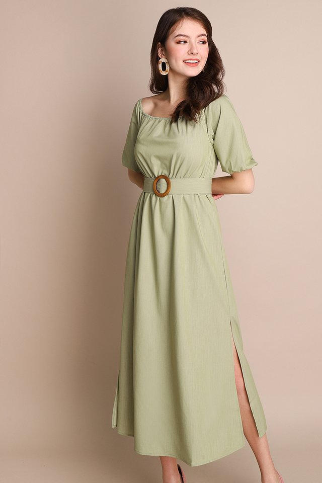 Savanna Dress In Sage Green