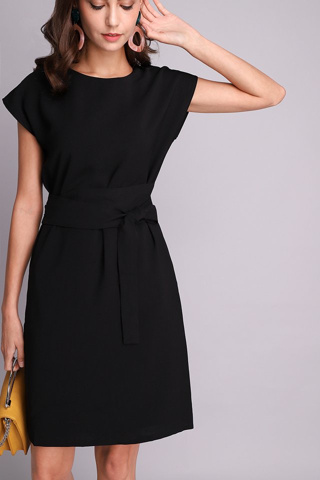 Style Lingo Dress In Classic Black