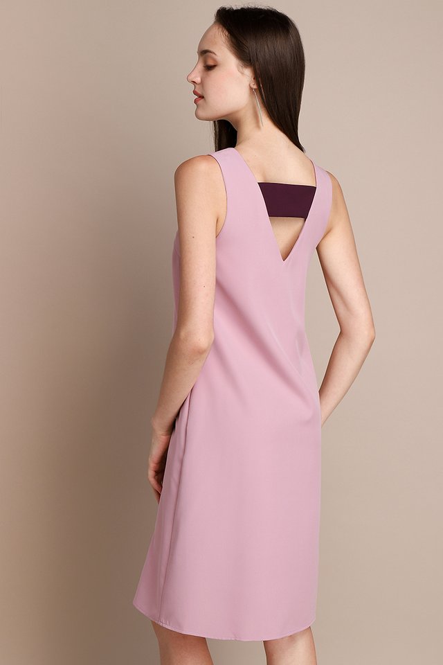 Back In The Limelight Dress In Pink Rum