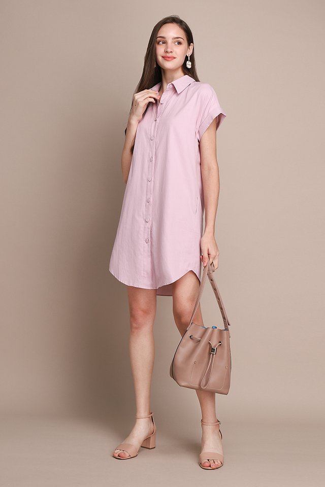Holiday Favourite Dress In French Pink