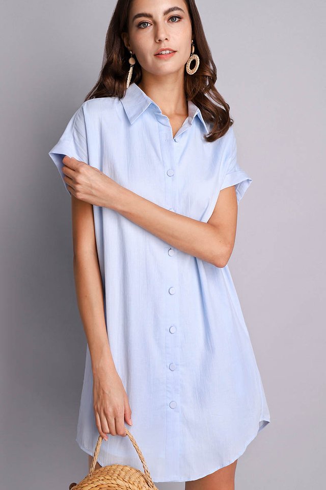 Holiday Favourite Dress In Sky Blue