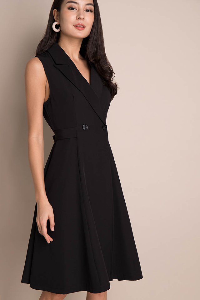 Scent Of Confidence Dress In Classic Black