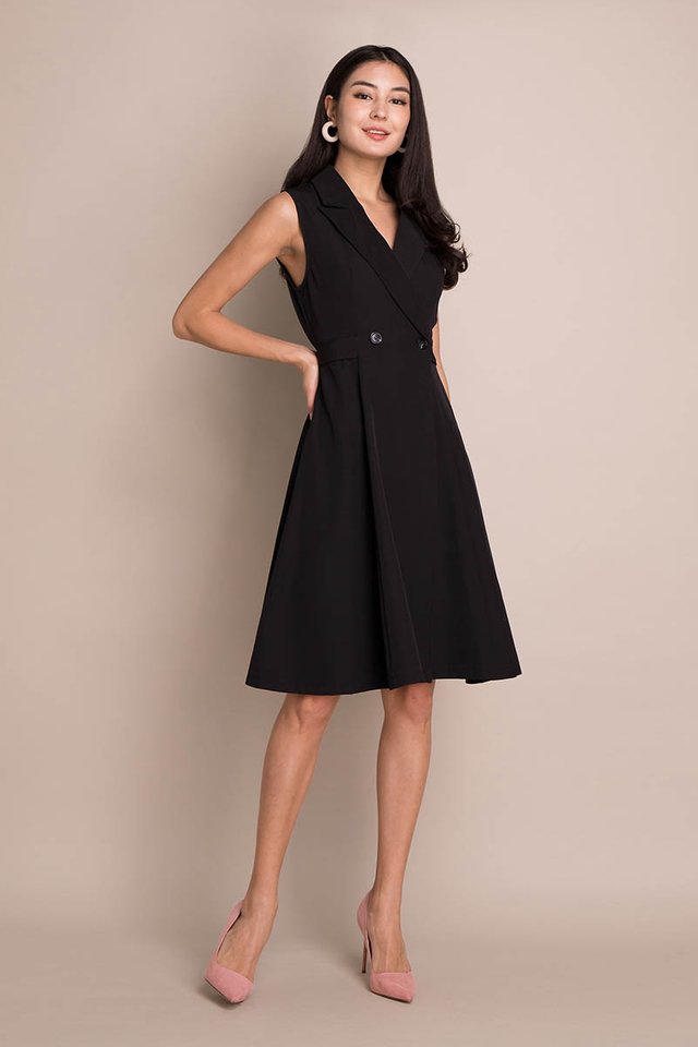 Scent Of Confidence Dress In Classic Black