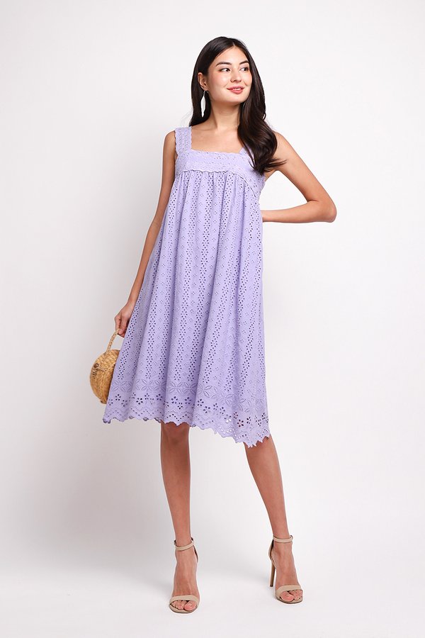 A True Romantic Dress In Soft Lilac