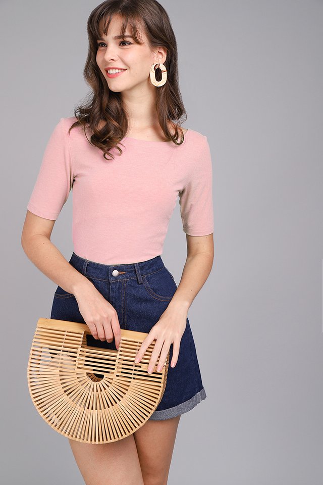 Colette Top In Candy Pink