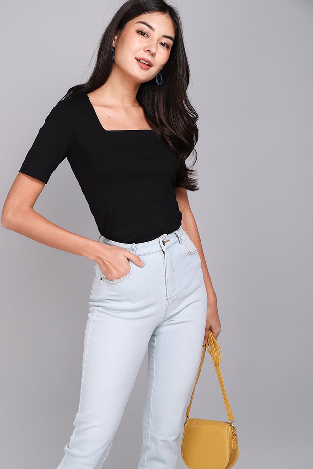 Carrie Top In Classic Black  