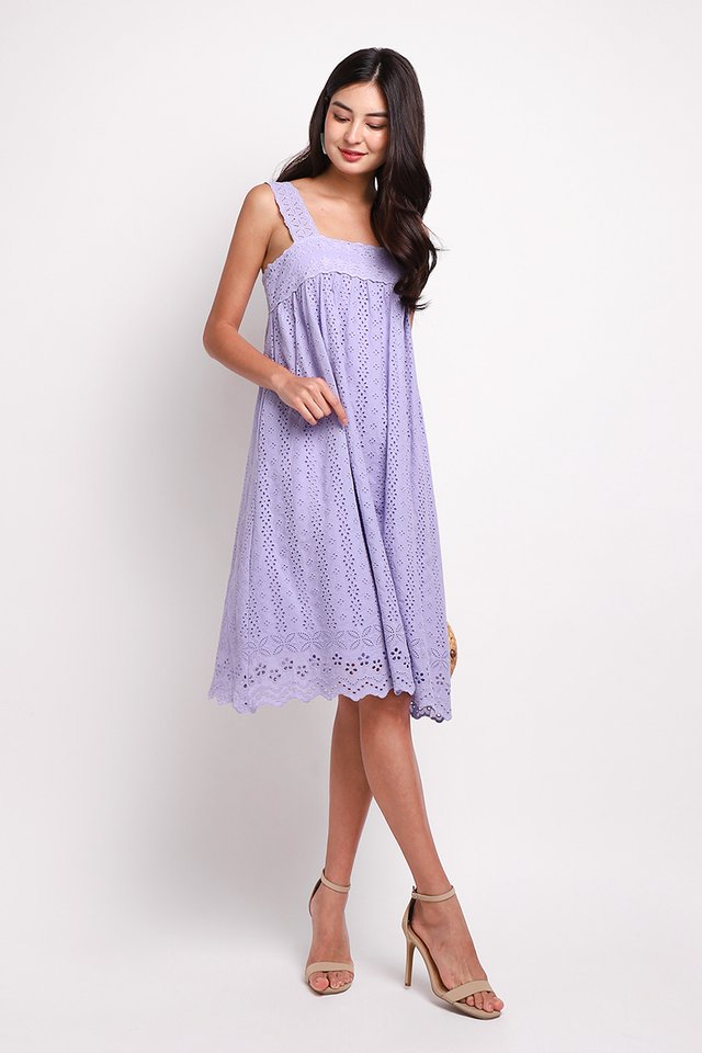 A True Romantic Dress In Soft Lilac