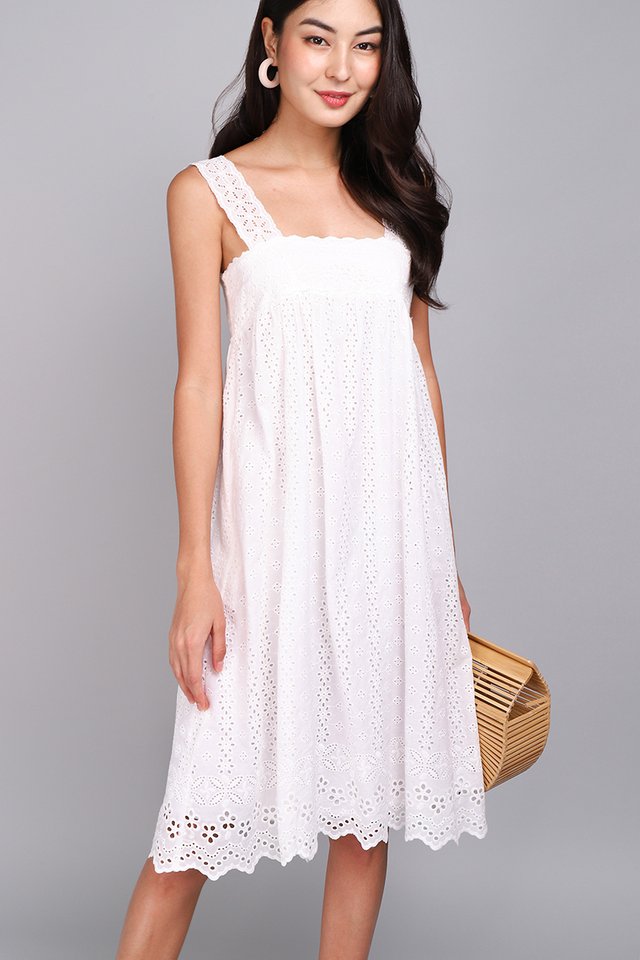 A True Romantic Dress In Classic White