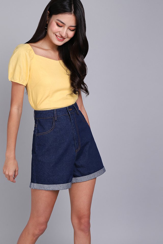 Most Hearted Top In Sunshine Yellow