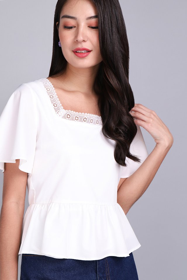 Favourite Novel Top In Classic White