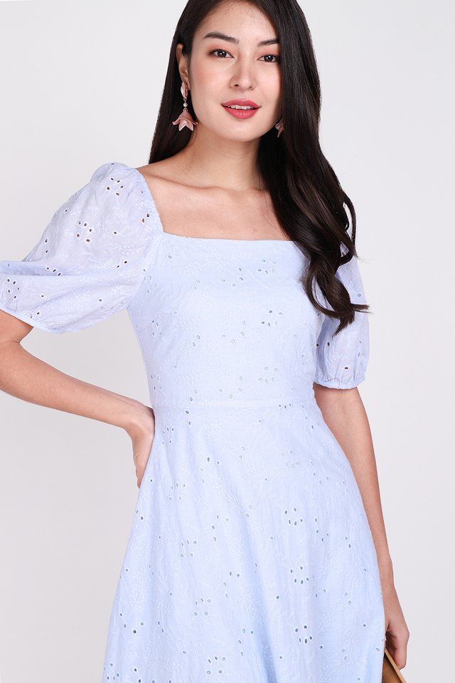 [BO] Home Sweet Home Dress In Periwinkle 