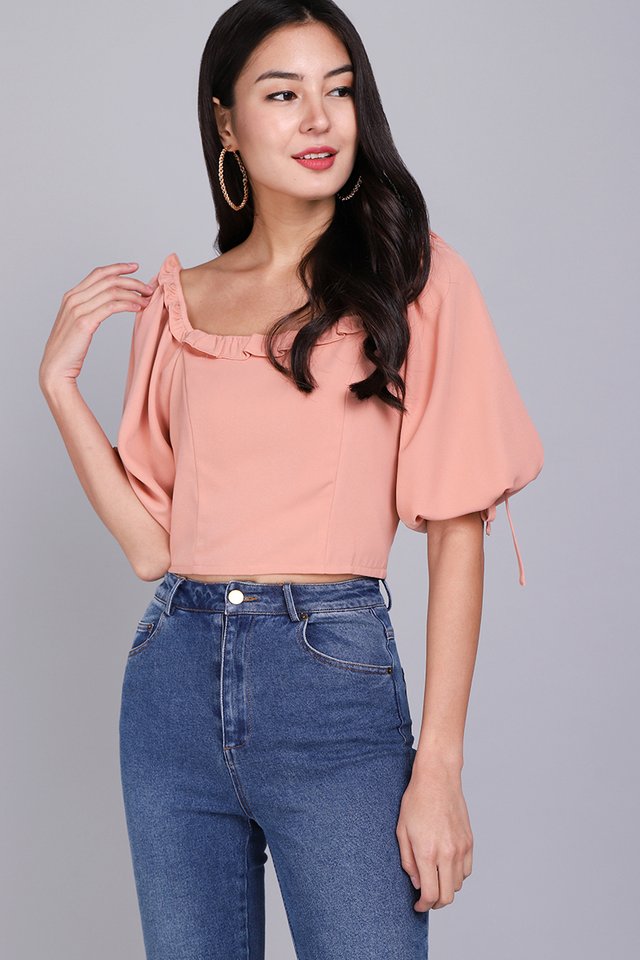 Kindred Hearts Top In Apricot