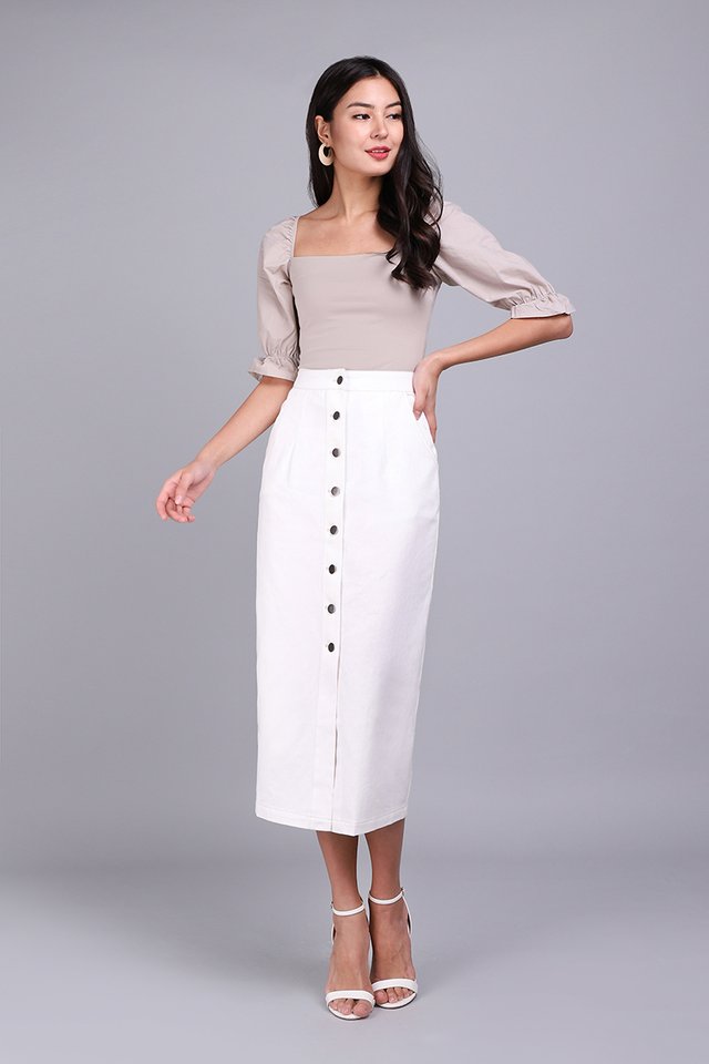 [BO] Alexander Skirt In Classic White 
