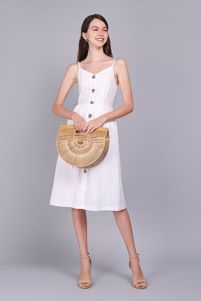 Dressing For Sunshine Dress In Classic White
