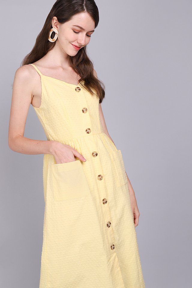 Dressing For Sunshine Dress In Sunshine Yellow