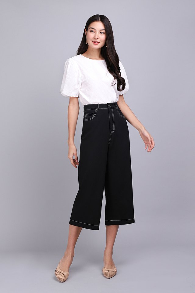 [BO] Charlie Culottes In Classic Black
