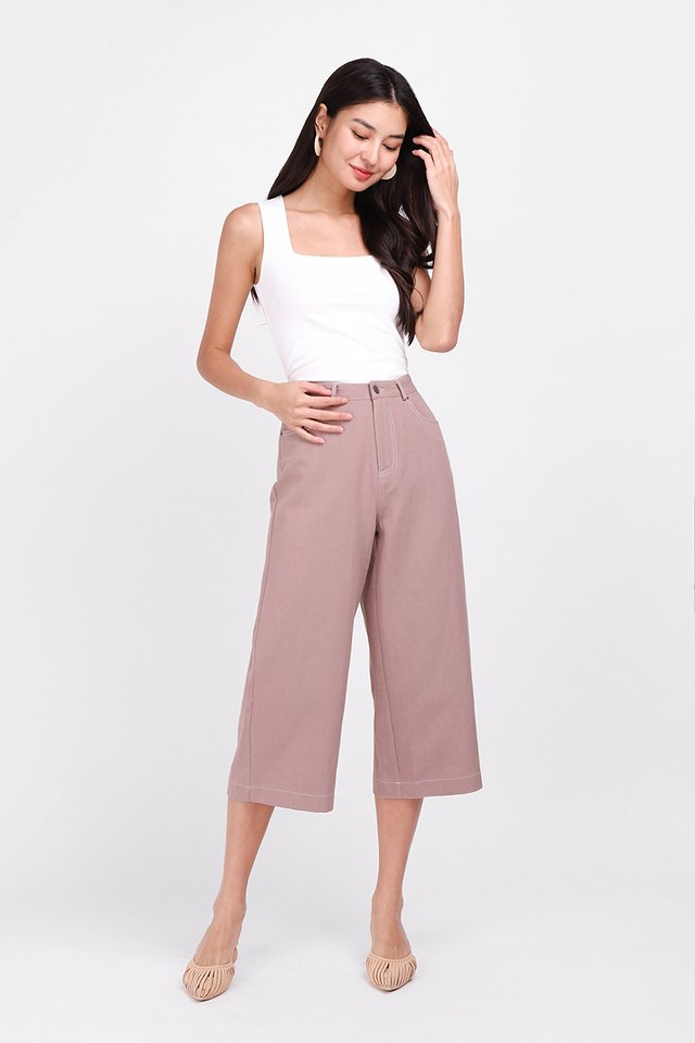 Charlie Culottes In Rum Pink 