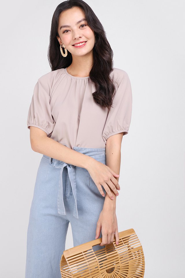 Tranquil Mood Top In Nude