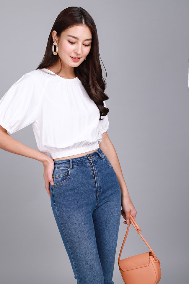 Everything Is Awesome Top In Classic White