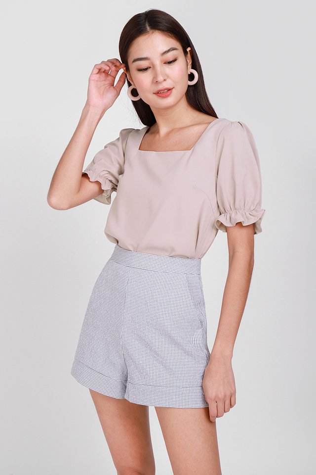 Lighthearted Soul Top In Nude 