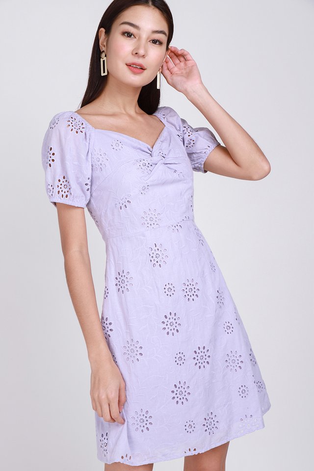 Bring Your Own Sunshine Dress In Lilac