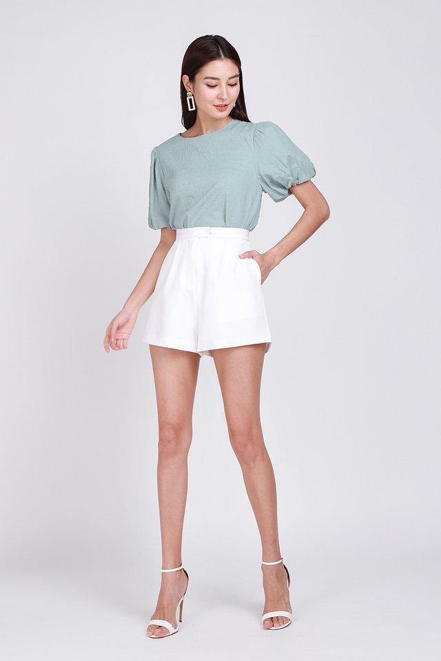 Maia Top In Sage Green