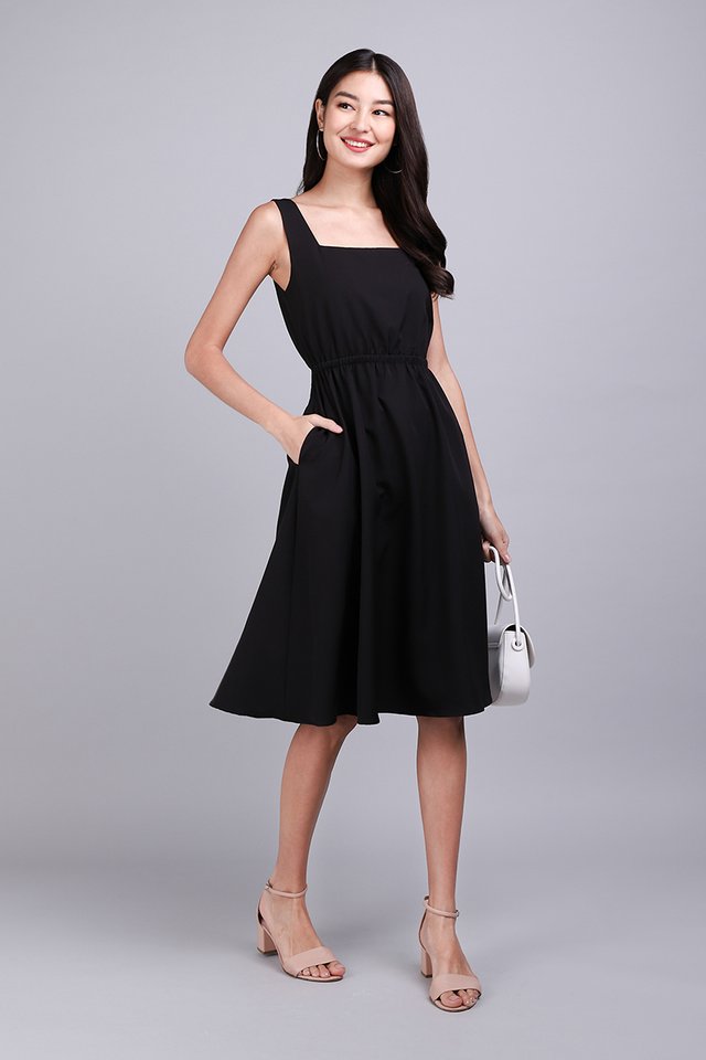 Summer In The City Dress In Classic Black