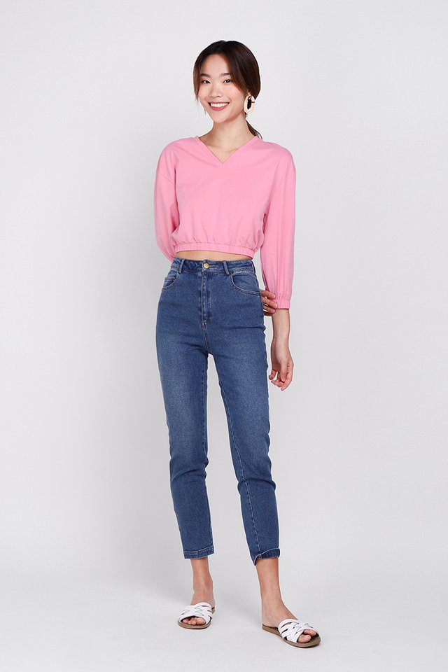 Beckie Top In Candy Pink