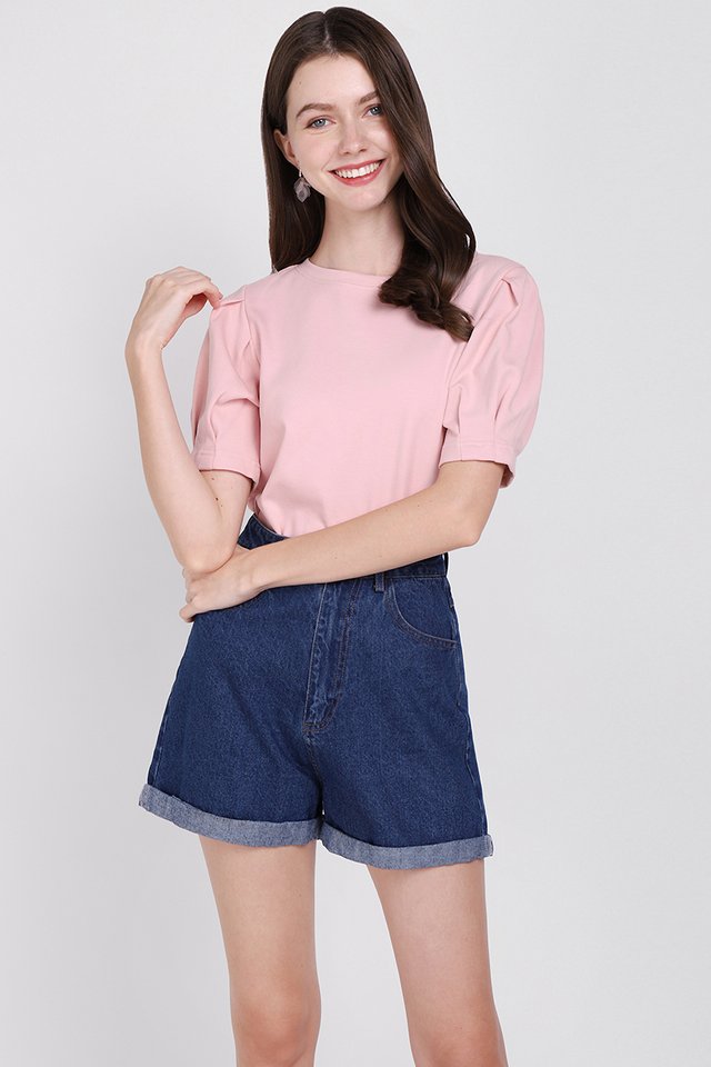 Olivia Top In Soft Pink