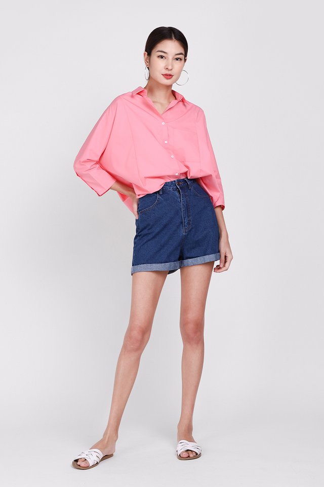 Levi Shirt In Candy Pink