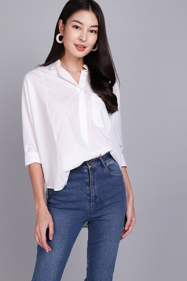 Levi Shirt In Classic White