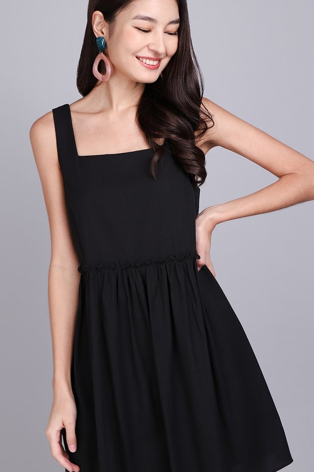 Summer Admirer Dress In Classic Black