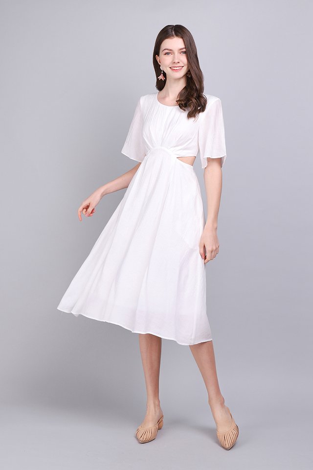 Beautifully Made Dress In Classic White
