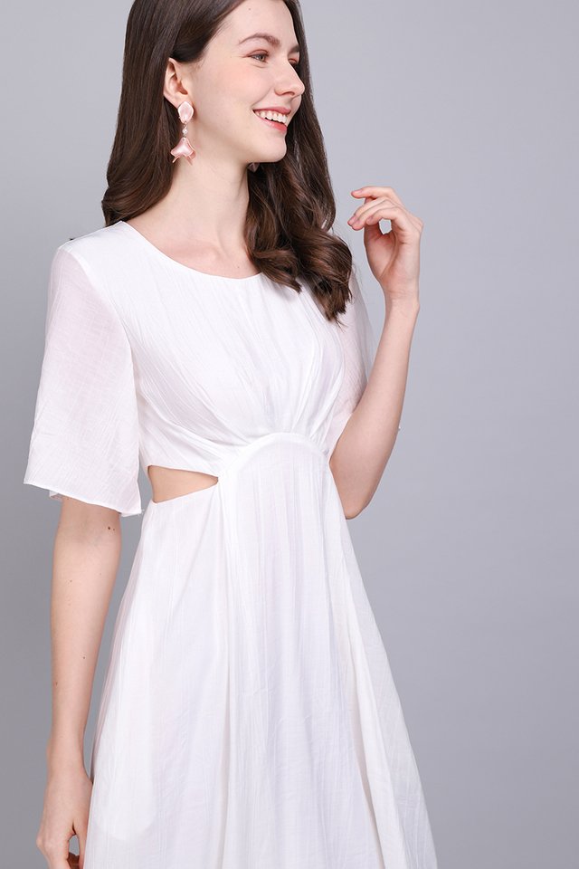 Beautifully Made Dress In Classic White