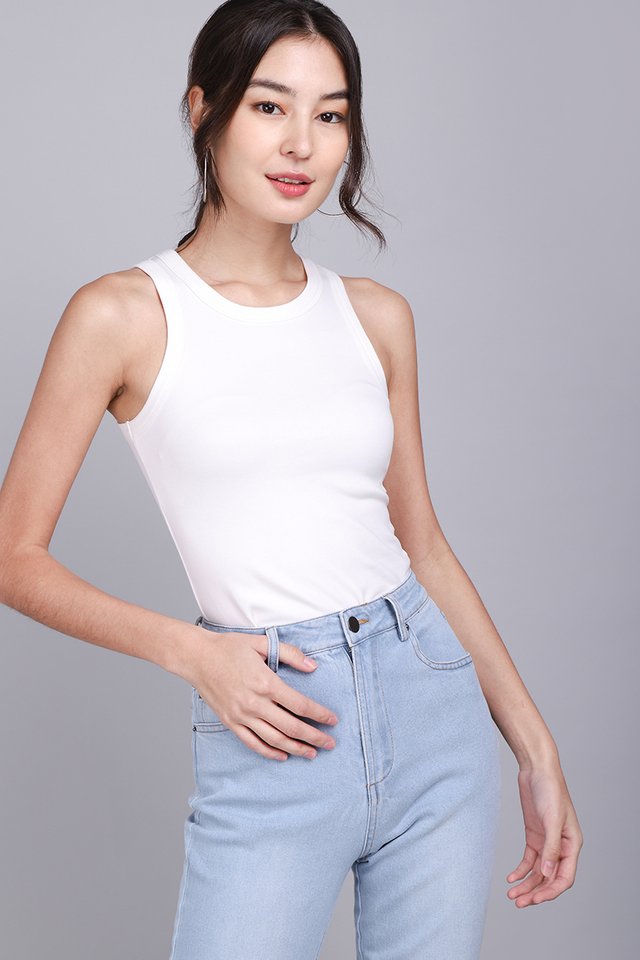 Liberty Top In Classic White