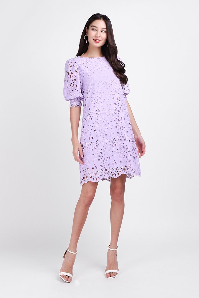 Crazy Little Thing Called Love Dress In Lavender