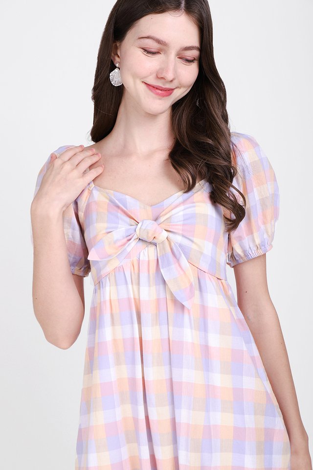 Crush On You Dress In Candy Gingham