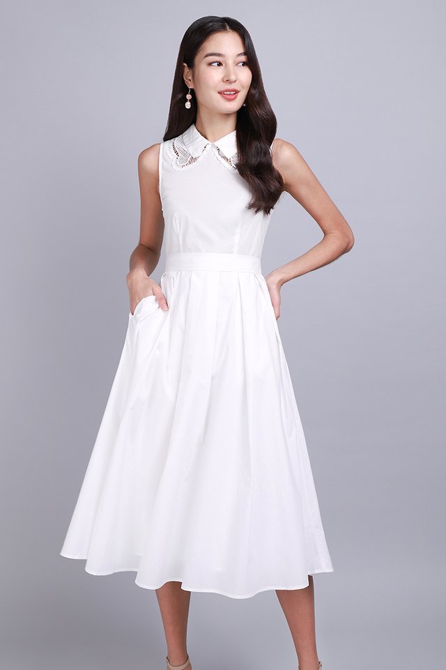 Case Of Serendipity Dress In Classic White