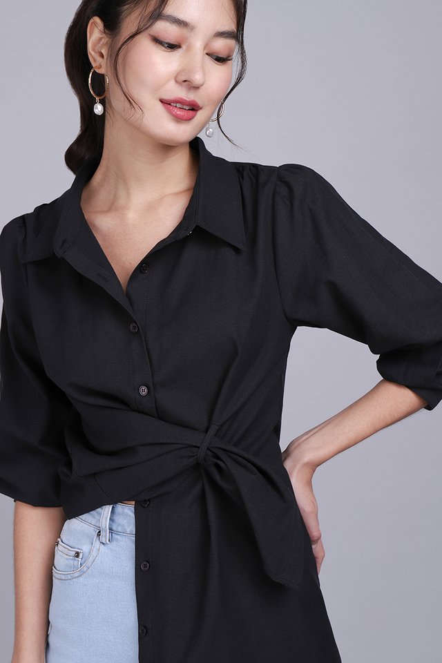 [BO] Pixie Shirt In Classic Black