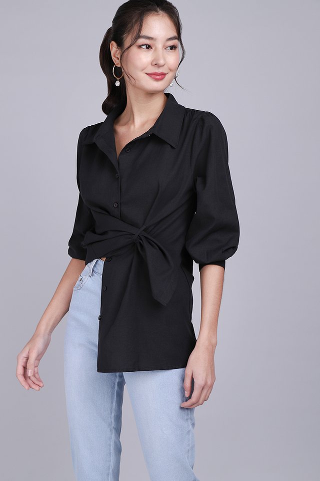 [BO] Pixie Shirt In Classic Black