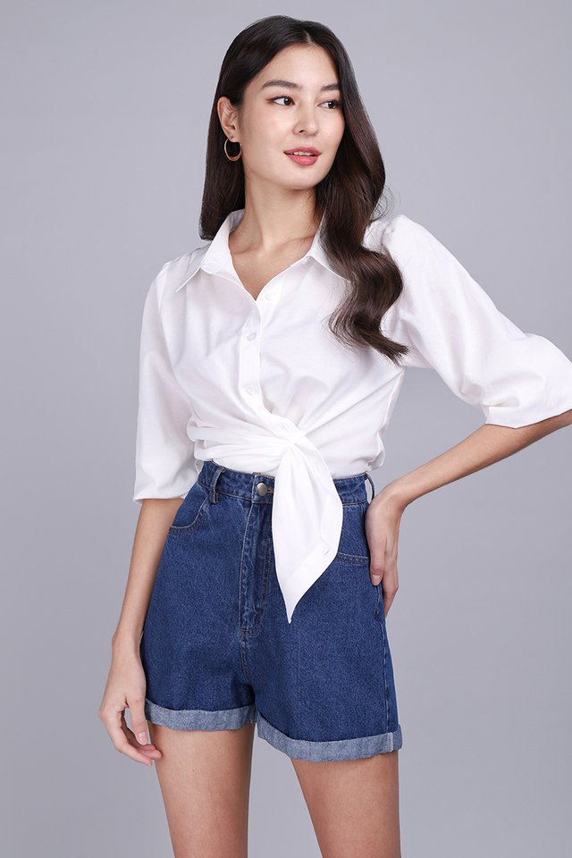 Pixie Shirt In Classic White