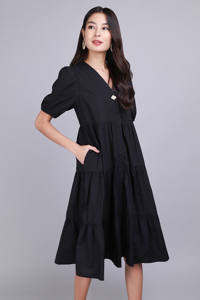 Sarah Dress In Classic Black